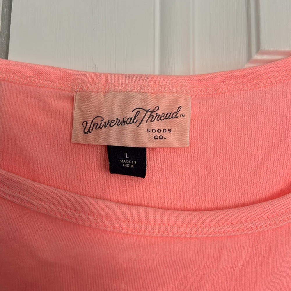 NWOT pink cropped tank - Picture 3 of 3